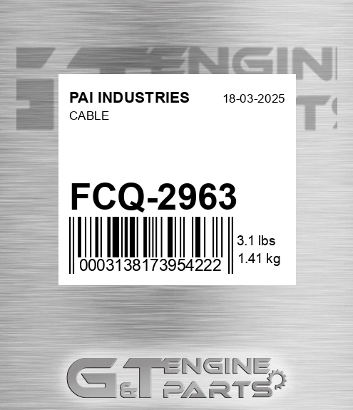 FCQ-2963 Cable