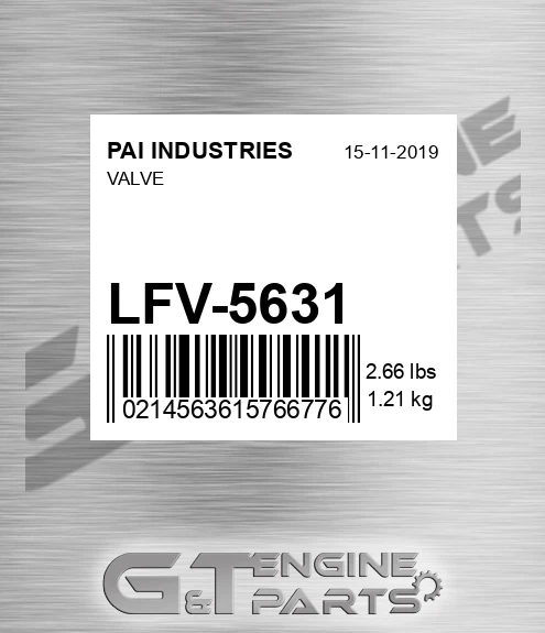 LFV-5631 Valve