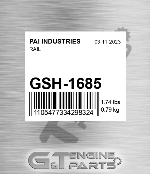GSH-1685 Rail