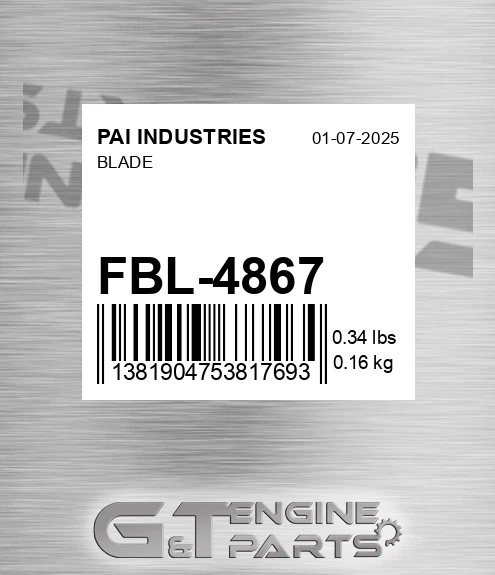 FBL-4867 Blade
