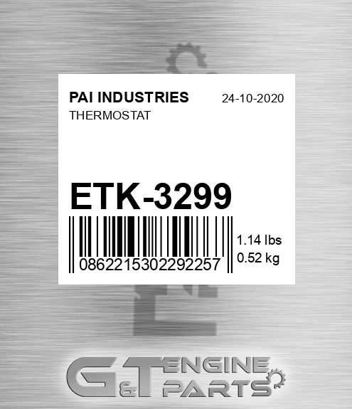 ETK-3299 Thermostat
