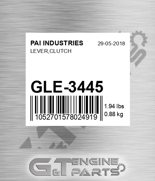 GLE-3445 Lever,clutch