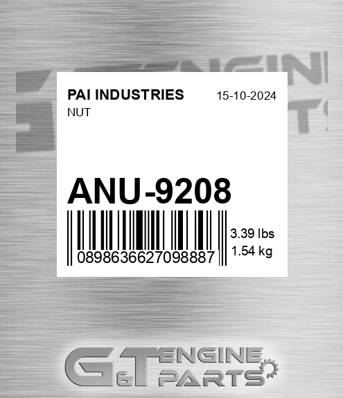 ANU-9208 Nut