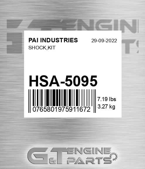 HSA-5095 Shock,kit
