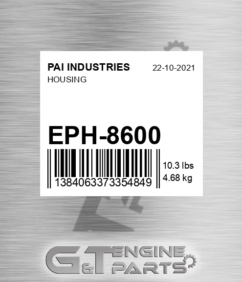EPH-8600 Housing