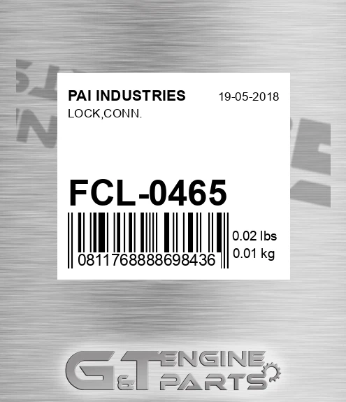 FCL-0465 Lock,conn.