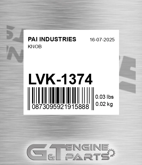 LVK-1374 Knob