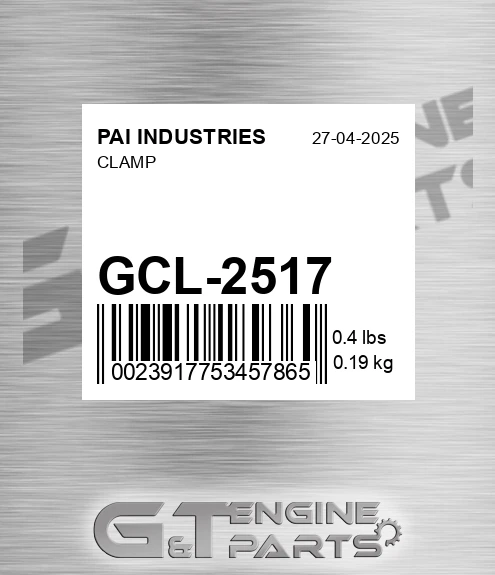 GCL-2517 Clamp