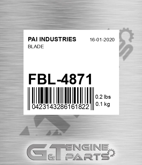 FBL-4871 Blade