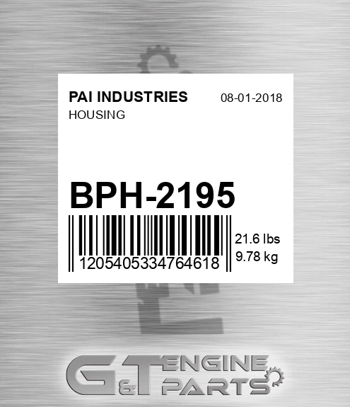 BPH-2195 Housing