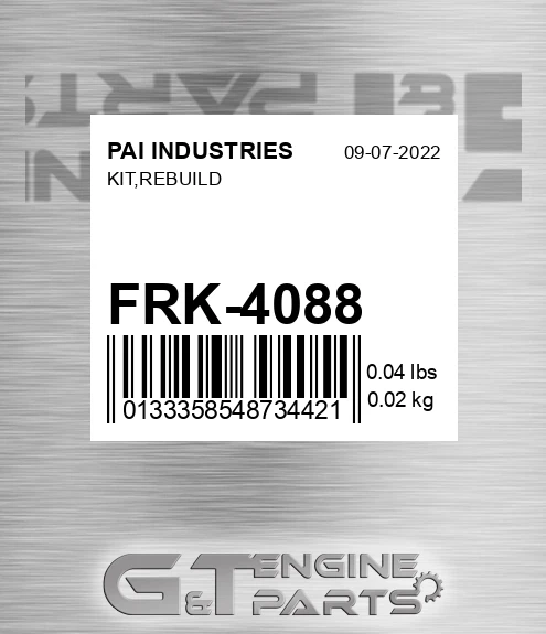 FRK-4088 Kit,rebuild