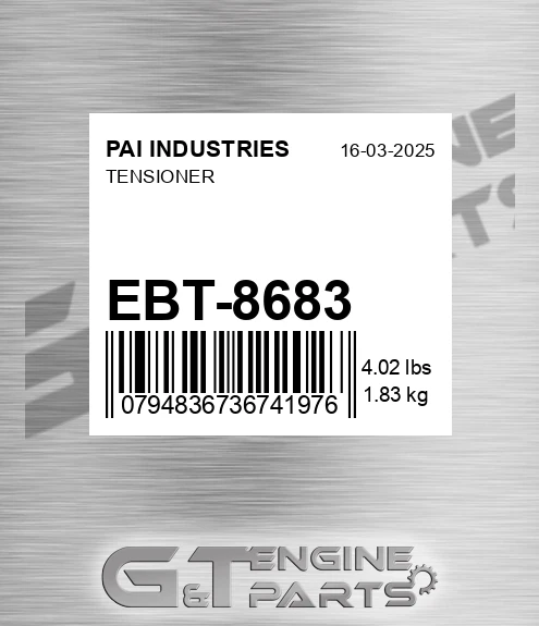 EBT-8683 Tensioner