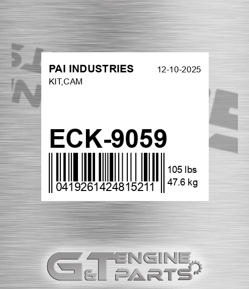 ECK-9059 Kit,cam for PAI INDUSTRIES