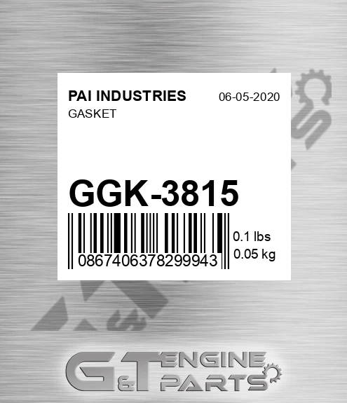 GGK-3815 Gasket