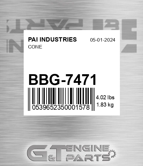 BBG-7471 Cone