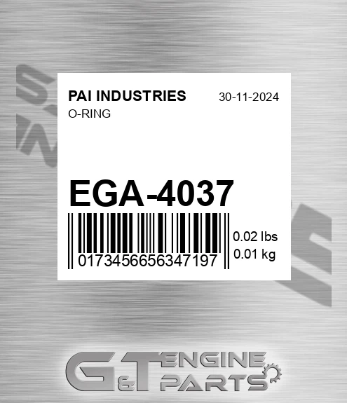 EGA-4037 O-ring