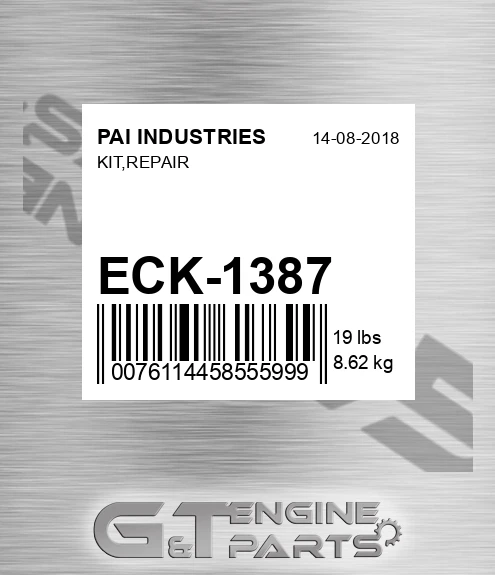 ECK-1387 Kit,repair