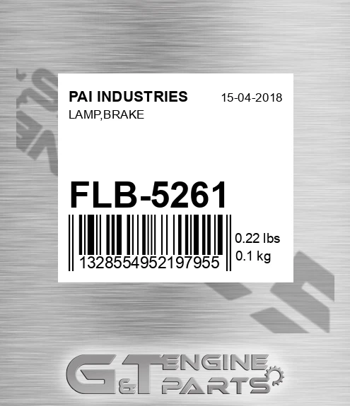 FLB-5261 Lamp,brake
