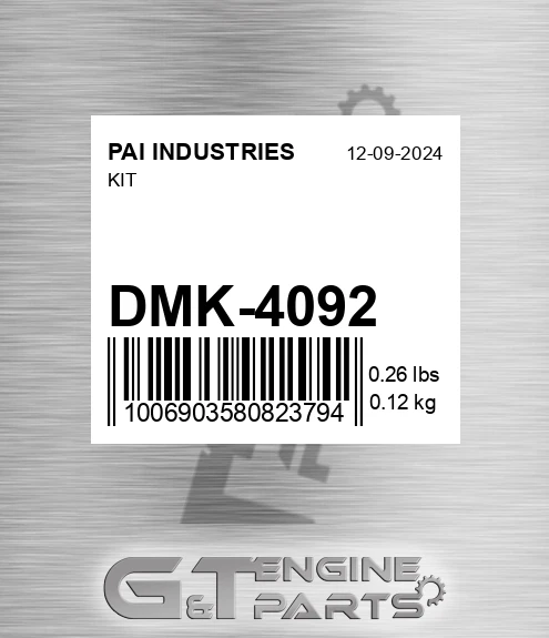 DMK-4092 Kit