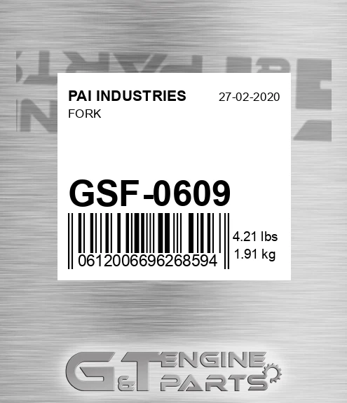 GSF-0609 Fork