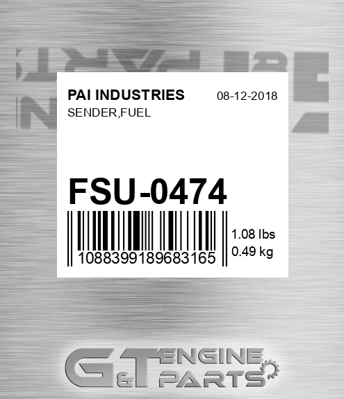 FSU-0474 Sender,fuel