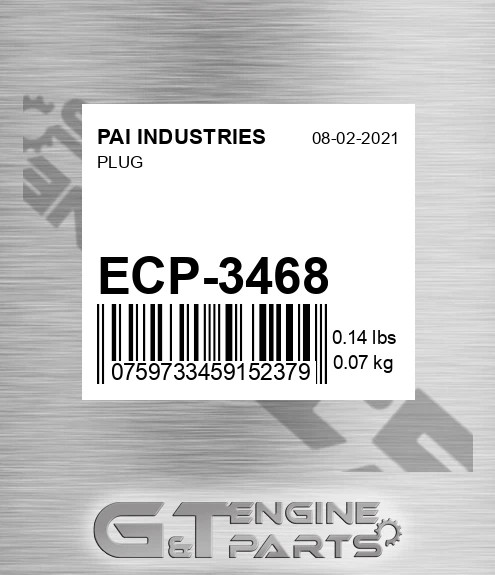 ECP-3468 Plug