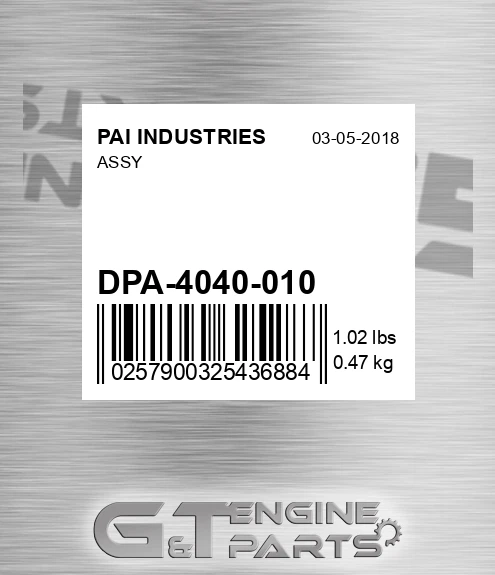 DPA-4040-010 Assy