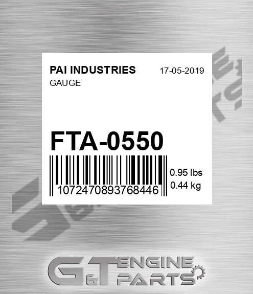 FTA-0550 Gauge