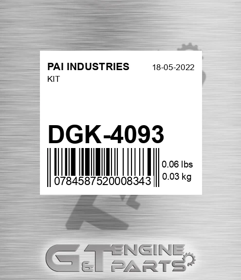 DGK-4093 Kit