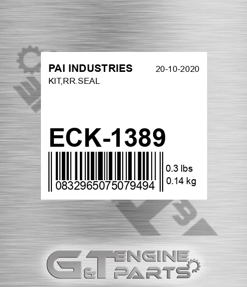 ECK-1389 Kit,rr.seal