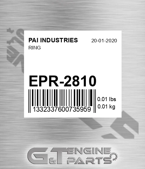 EPR-2810 Ring