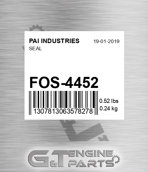FOS-4452 Seal
