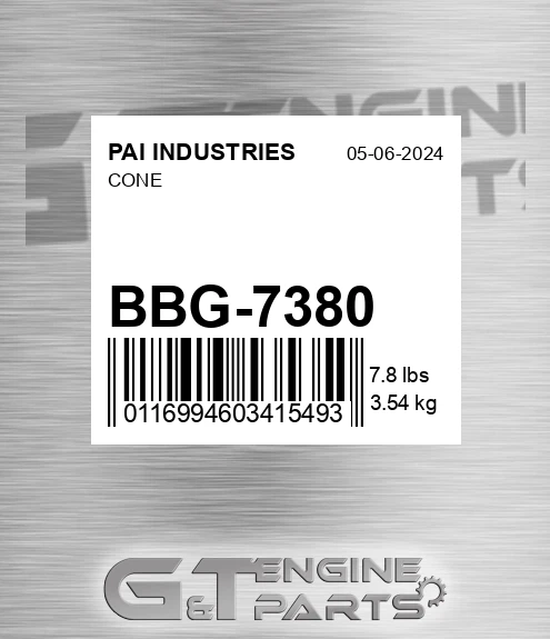 BBG-7380 Cone