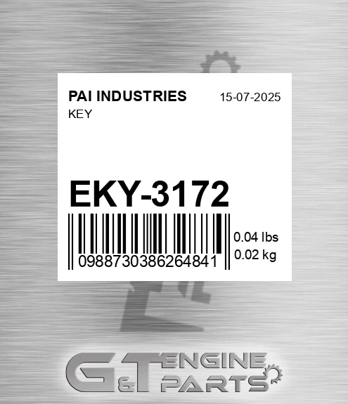 EKY-3172 Key