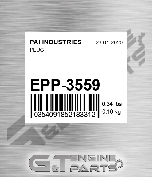 EPP-3559 Plug