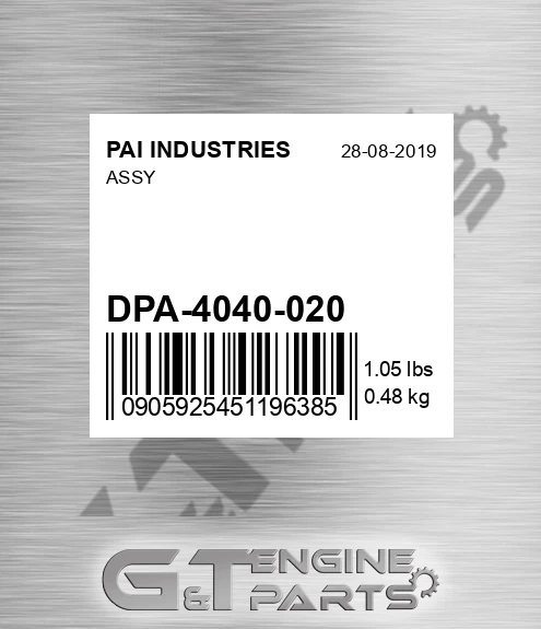 DPA-4040-020 Assy