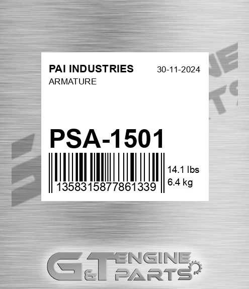 PSA-1501 Armature