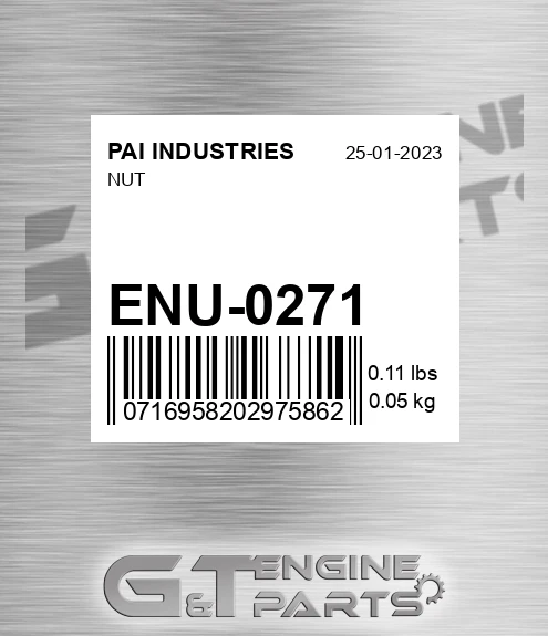 ENU-0271 Nut