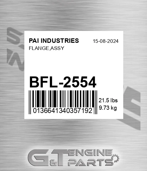 BFL-2554 Flange,assy