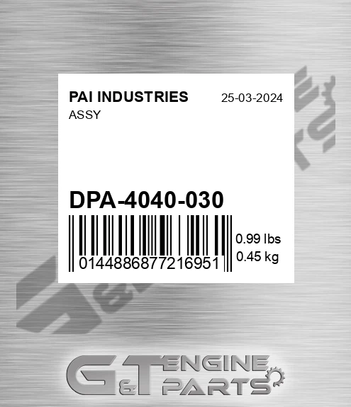 DPA-4040-030 Assy