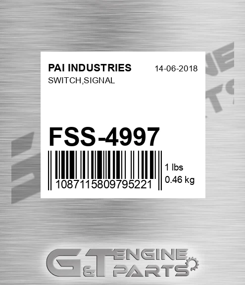 FSS-4997 Switch,signal