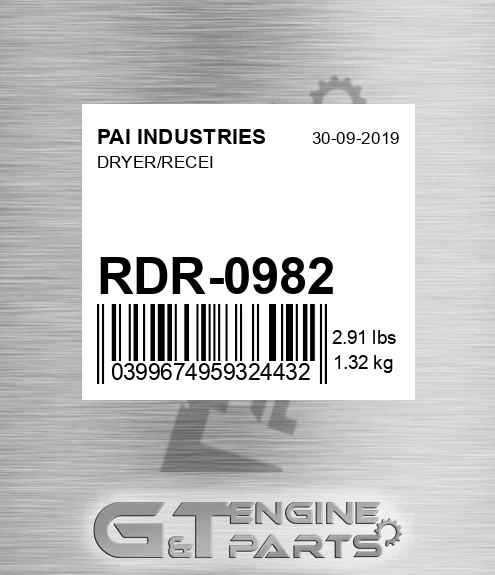 RDR-0982 Dryer/recei