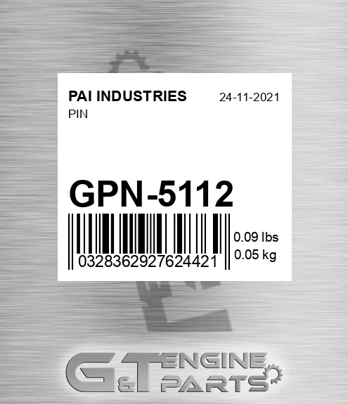 GPN-5112 Pin