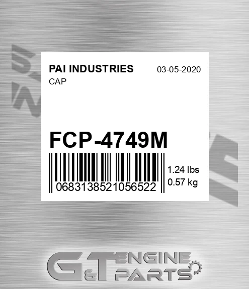 FCP-4749M Cap