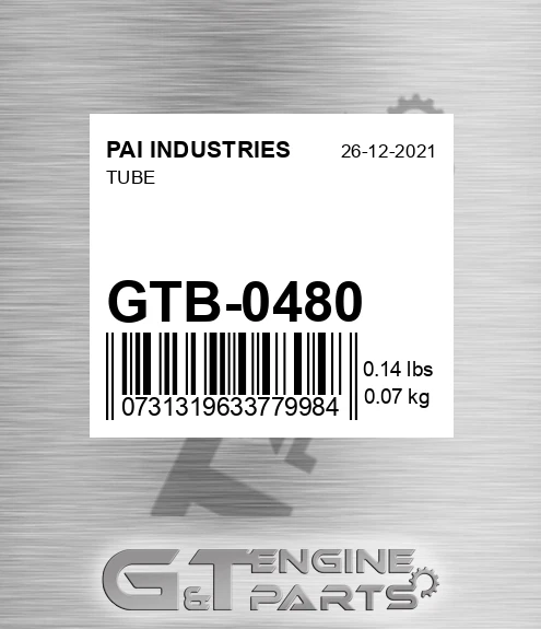 GTB-0480 Tube