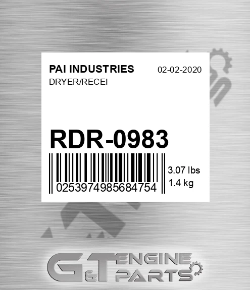 RDR-0983 Dryer/recei