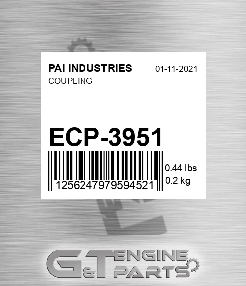 ECP-3951 Coupling