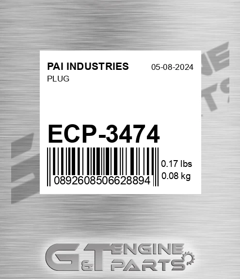 ECP-3474 Plug