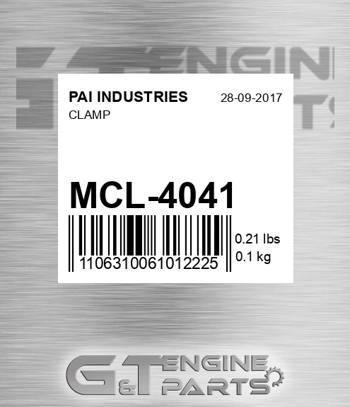 MCL-4041 Clamp