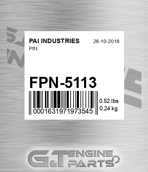 FPN-5113 Pin